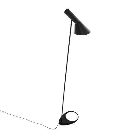 Minimalistyczna, czarna lampa podłogowa MLE3020/1-BLACK z serii VOLTA 4