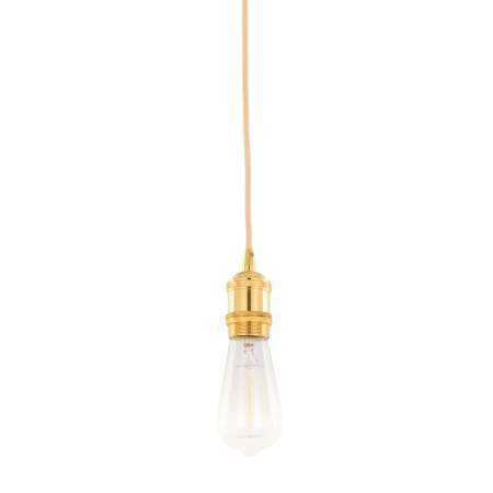 Złota lampa wisząca z regulowanym zwisem DS-M-034 GOLD z serii CLASSO