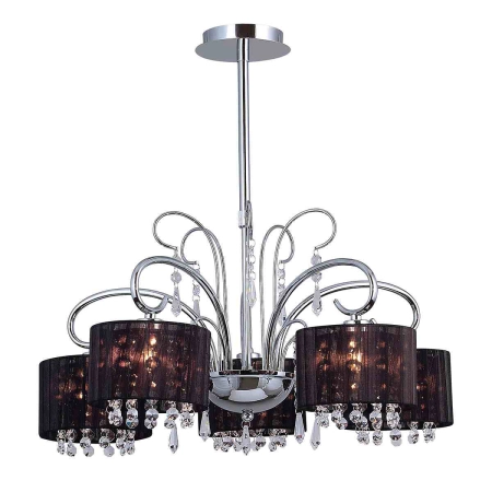 Lampa wisząca w stylu dark glamour, do salonu MDM1583/5 z serii SPAN