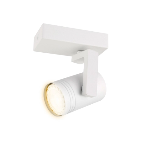 Pojedynczy, biały, regulowany reflektor SPL-31993-1B-WH z serii SPIELA 2