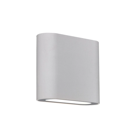Wąska, ledowa, biała lampa ścienna do łazienki MB2020S z serii RICKY