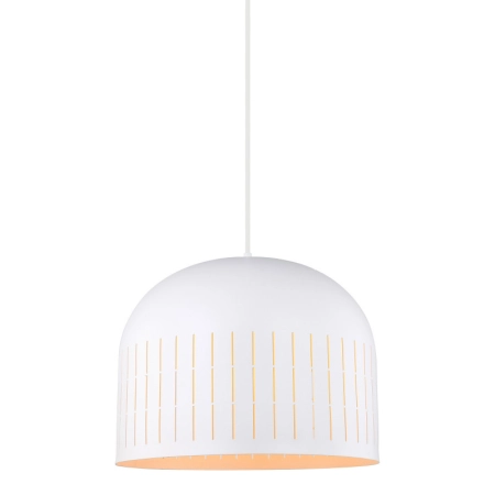 Biała lampa wisząca do nowoczesnej kuchni MDM-3633/1XL W z serii ZONDER