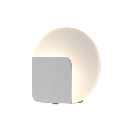 Biała lampa ścienna z ciepłą barwą światła LED MB1280C z serii LORELEI
