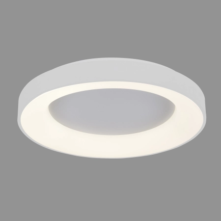 Biały plafon LED ⌀48cm 3000K do sypialni 5304-840RC-WH-3 z serii GIULIA 2