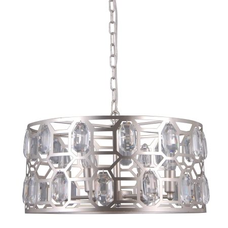Żyrandol z kryształkami, do salonu glamour PND-43400-6 z serii MOMENTO