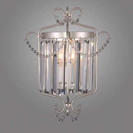 Stylowa lampa ścienna z kryształkami WL-33057-1-CH.S z serii RINALDO 2