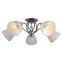 Srebrna lampa sufitowa do stylowego salonu PND-5643-5 z serii LUGANO 2