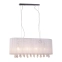 Lampa wisząca do salonu w stylu glamour MDM1870-4 WH z serii ISLA