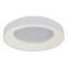 Biały plafon LED ⌀48cm 3000K do sypialni 5304-840RC-WH-3 z serii GIULIA