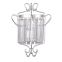 Stylowa lampa ścienna z kryształkami WL-33057-1-CH.S z serii RINALDO