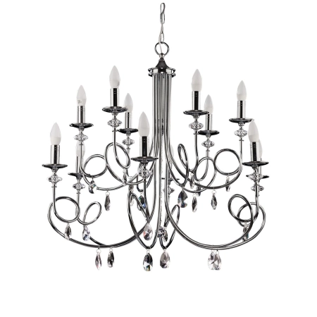 Duża lampa wisząca, elegancki świecznik do salonu JUP 1599 z serii DAKAR