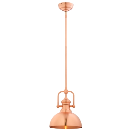 Industrialna lampa wisząca w kolorze miedzi JUP 1788 z serii PLATINO