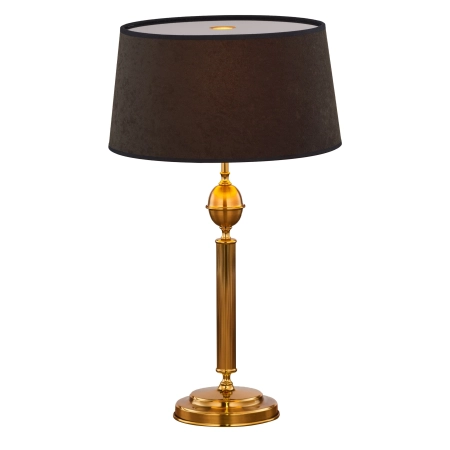 Elegancka lampa stołowa, czarno-złota JUP 1954 z serii BATUMI