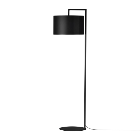 Czarna, prosta lampa stojąca do salonu K-4323 z serii SIMONE BLACK
