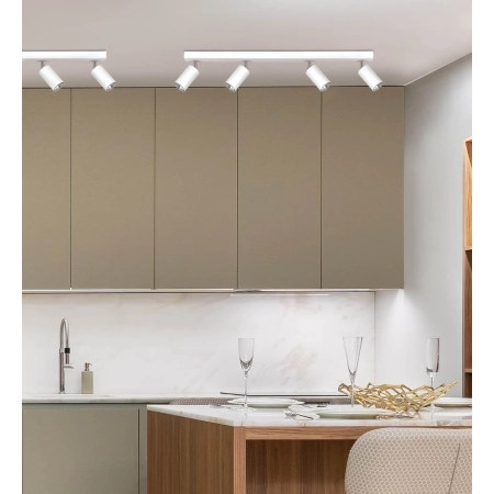 Listwa z reflektorami do nowoczesnej kuchni K-4556 z serii KAYLA - wizualizacja