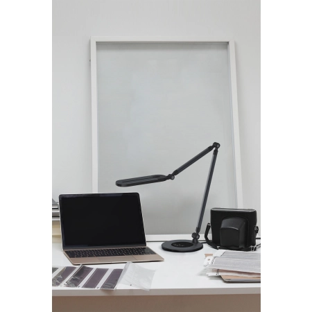Lampka biurkowa K-BL1221 CZARNY z serii ALETTE - wizualizacja