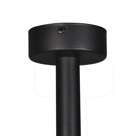 Designerska, czarna, minimalistyczna lampa sufitowa K-4754 z serii CAMARA 3