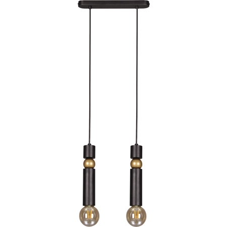 Dwupunktowa, minimalistyczna lampa wisząca K-4741 z serii RIANO