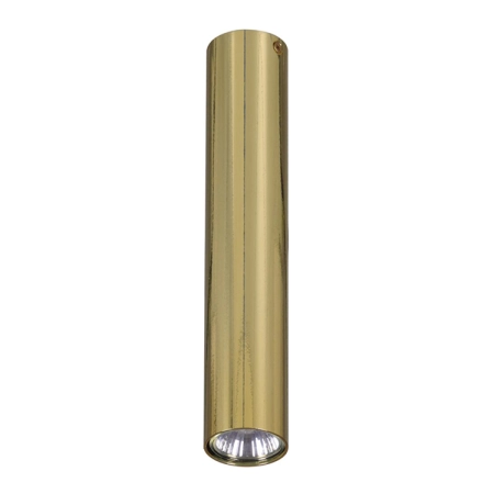 Długi, elegancki downlight w kolorze złotym 30cm K-4828 z serii CORK