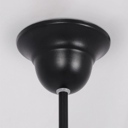 Minimalistyczny żyrandol w czarnym kolorze K-4970 z serii HARIS 7