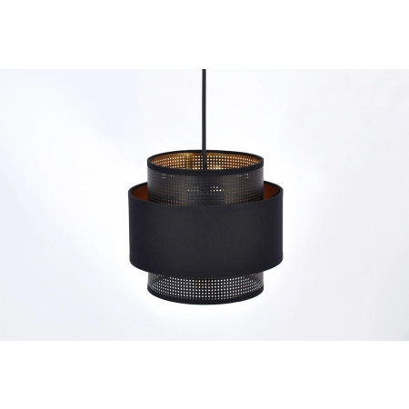 Elegancka lampa wisząca z czarno-złotymi abażurami K-5280 z serii AMOS - 3