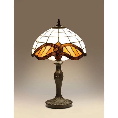 Dekoracyjna, witrażowa lampka do salonu K-G121122 z serii WITRAŻ 3