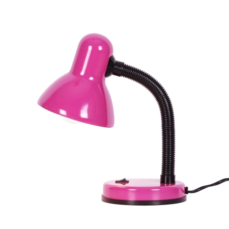 Dziewczęca, elastyczna lampka biurkowa K-MT-203 RÓŻOWY z serii CARIBA 6