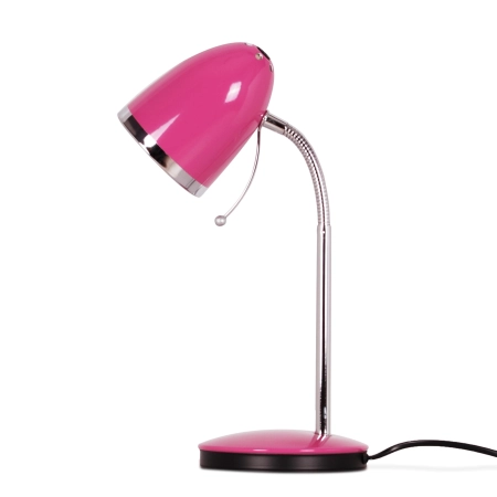Dziewczęca, kolorowa lampka biurkowa K-MT-200 RÓŻOWY z serii KAJTEK 3