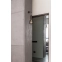Druciana, dekoracyjna lampa ścienna do łazienki K-4523 z serii ARVI BLACK - wizualizacja