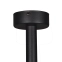Designerska, czarna, minimalistyczna lampa sufitowa K-4754 z serii CAMARA 3