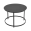 Czarny, minimalistyczny stolik kawowy KS-38 STOLIK z serii KAJA HOME