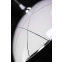 Klasyczna lampa wisząca z szerokim, białym kloszem 677/C z serii ALICE 3