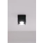 Biały, kwadratowy downlight z nacięciami 689/1 BIA z serii QUADO PRO 3