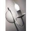 Świecznikowa lampa ścienna bez klosza 725/K BIA z serii CANDLE 3