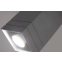 Szary, nieruchomy reflektor natynkowy spot GU10 753/A POP z serii NERON 6