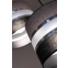 Lampa wisząca na listwie, szare abażury do salonu 853/3L z serii DONATO 3