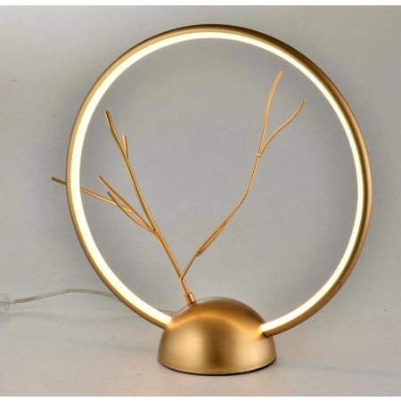 Lampa stołowa złota LED dekoracyjna LEDEA 50533052 z serii DAVOS