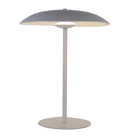 Lampka stołowa biała elegancka LED prosta LEDEA 50533056 z serii LUND