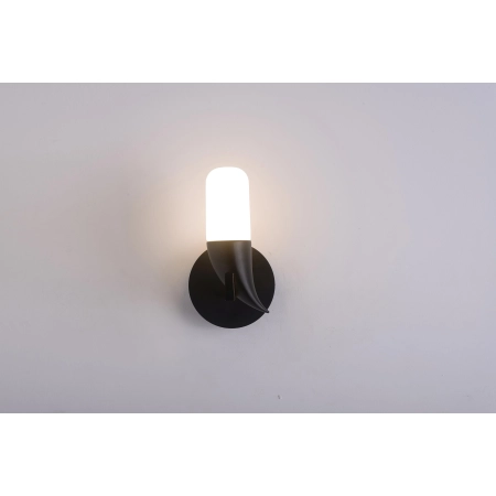Kinkiet LED czarny nowoczesny barwa ciepła LEDEA 50433079 z serii SAKAI