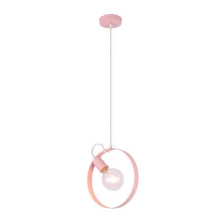 Lampa wisząca różowa dziewczęca regulowana LEDEA 50101197 z serii NEXO
