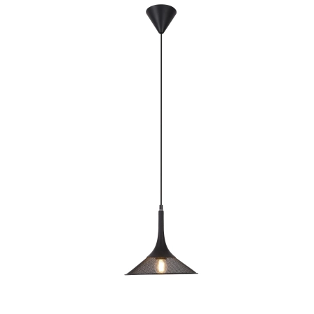 Lampa wisząca czarna nowoczesna regulowana LEDEA 50101205 z serii KIRUNA S