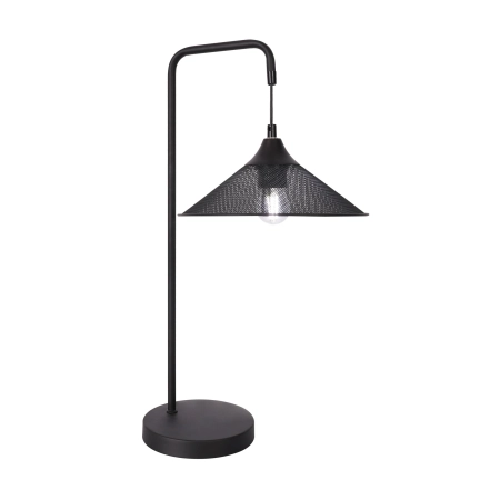 Lampka stołowa czarna nowoczesna metalowa LEDEA 50501206 z serii KIRUNA