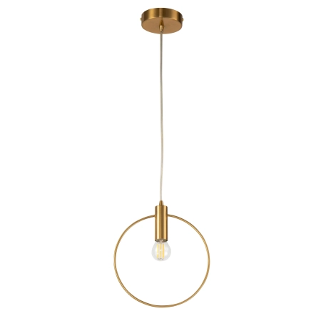 Lampa wisząca minimalistyczna złota LEDEA 220mm 50101232 z serii ERIE 2