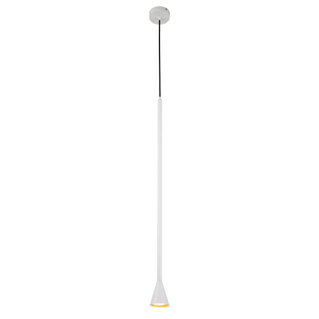 Lampa wisząca biała minimalistyczna długa LEDEA 50101243 z serii TUCSON