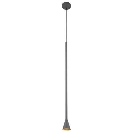 Lampa wisząca szara długa wąska prosta LEDEA 50101245 z serii TUCSON