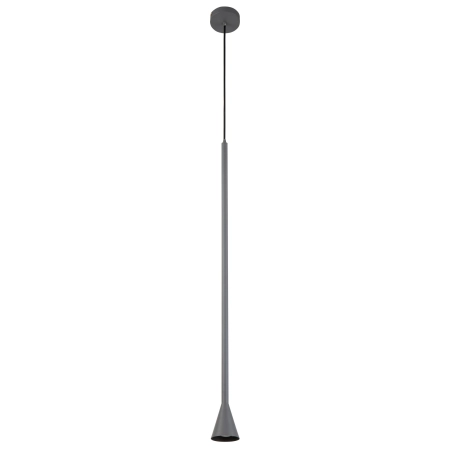 Lampa wisząca szara długa wąska prosta LEDEA 50101245 z serii TUCSON 2