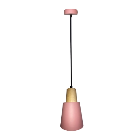 Różowa lampa wisząca dziewczęca regulowana LEDEA 50101259 z serii FARO