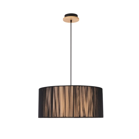 Lampa wisząca z szerokim abażurem do salonu LEDEA 50103218 z serii KIOTO