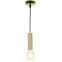 Lampa wisząca złota minimalistyczna E27 LEDEA 50101034 z serii DALLAS