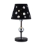 Lampka stołowa ozdobna czarna elegancka LEDEA 50501107 z serii BATLEY